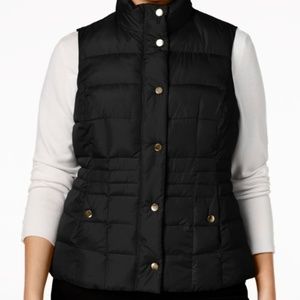 Charter Club Women's Plus Size Quilted Puffer Vest